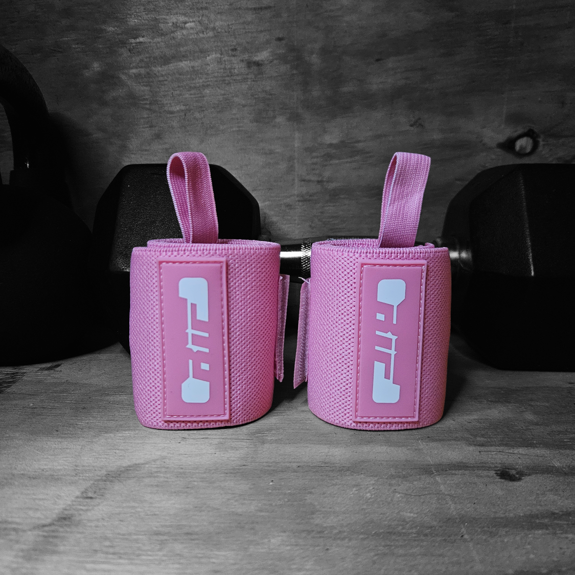 RIF Pink Wrist Wraps