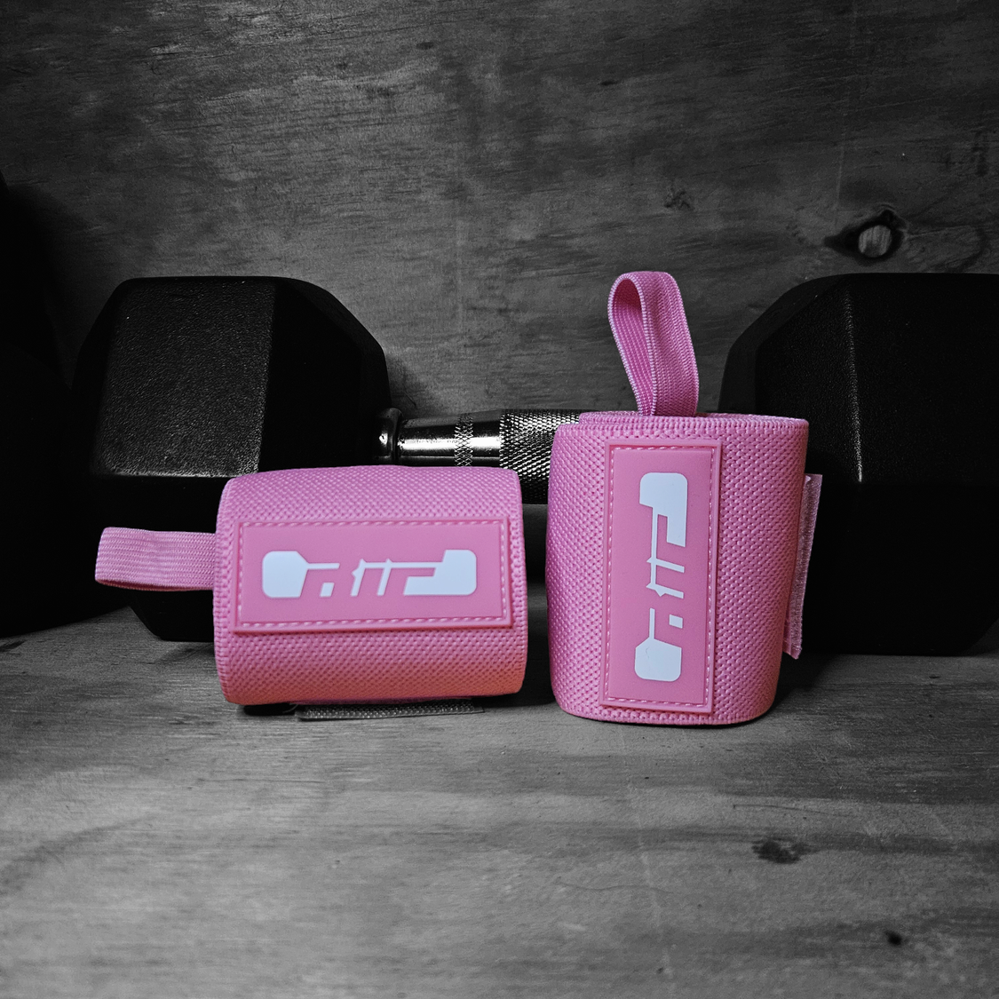 RIF Pink Wrist Wraps