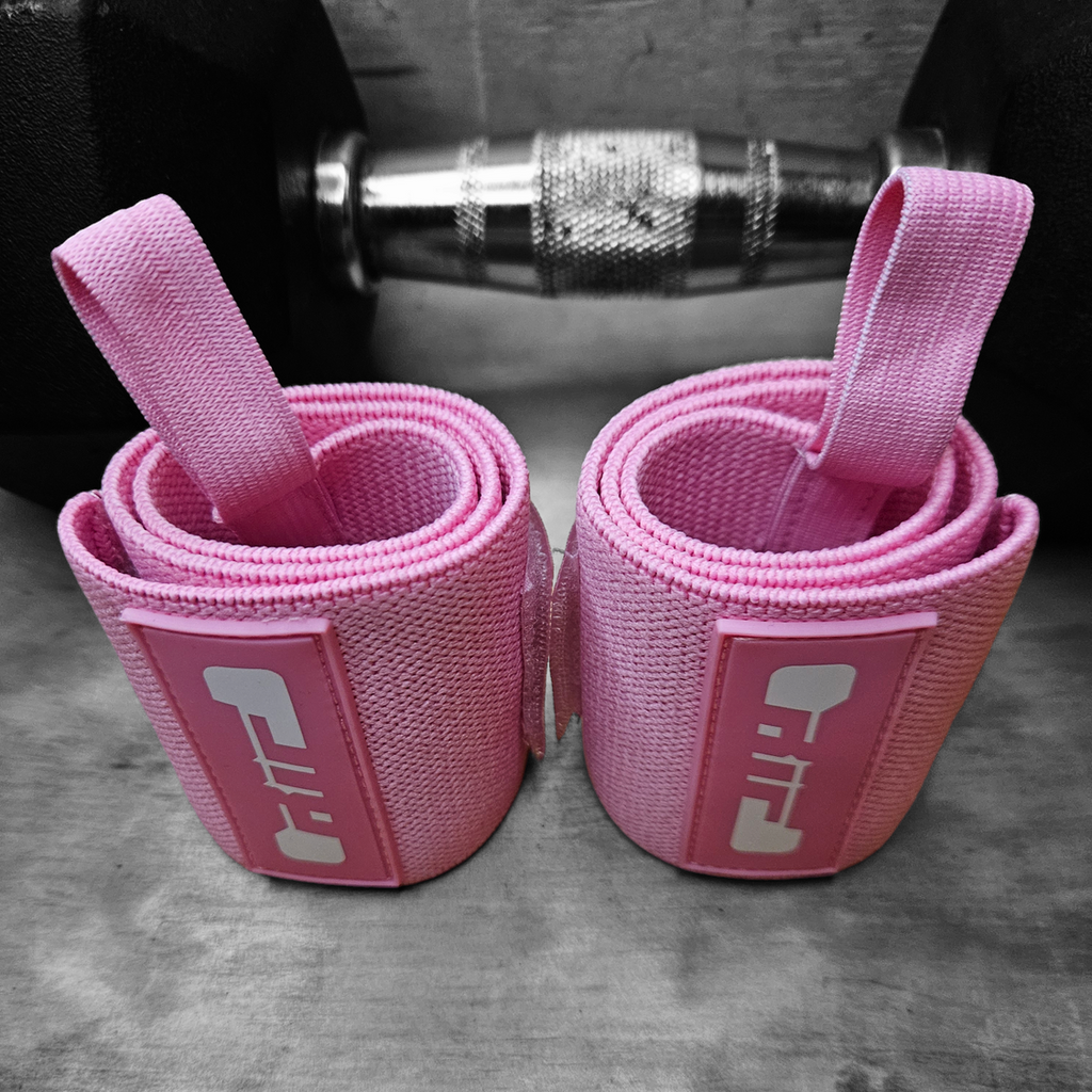 RIF Pink Wrist Wraps