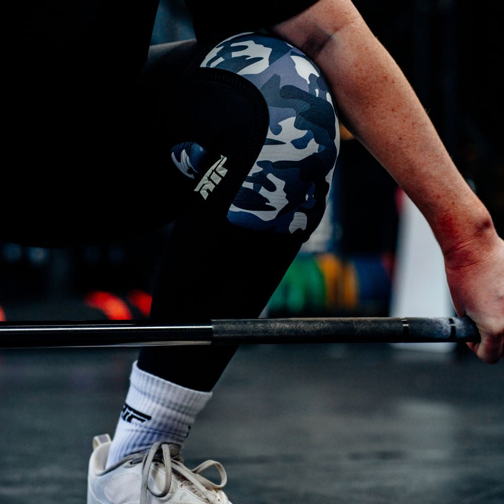 RIF Knee Sleeves - Grey Camo