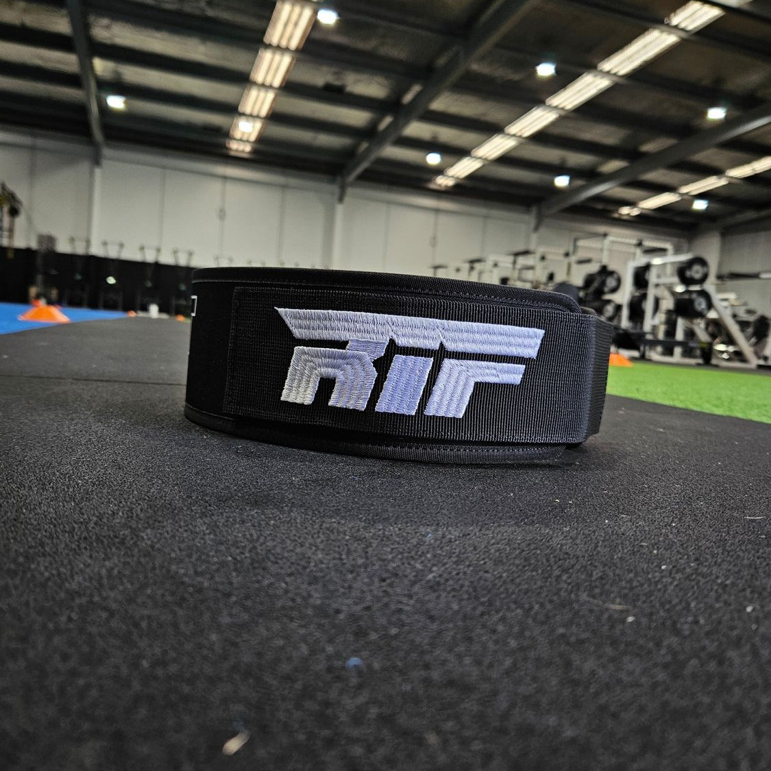 RIF Black 4" Weightlifting Belt