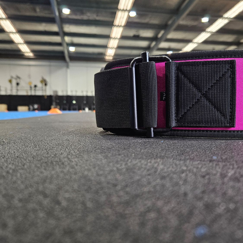 RIF Pink 4" Weightlifting Belt