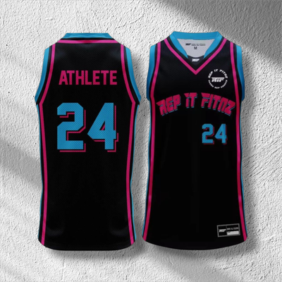 RIF Athletes Singlet - Pink & Blue
