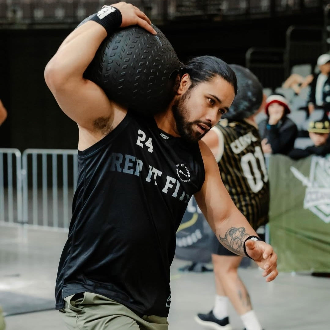 RIF Athletes Singlet - Black